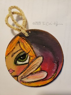 Red Headed Fairy ornament
